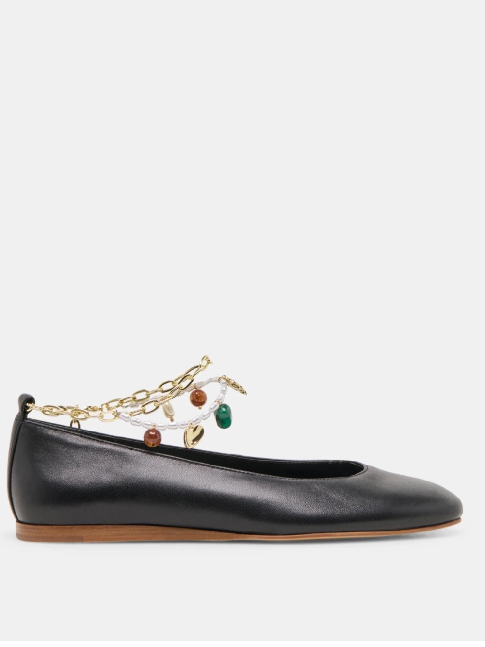 Dolce Vita NWT Baiden black leather ballet flats size 6